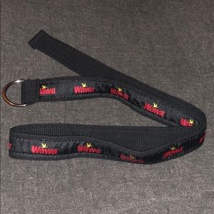 Black Wawa Logo Belt